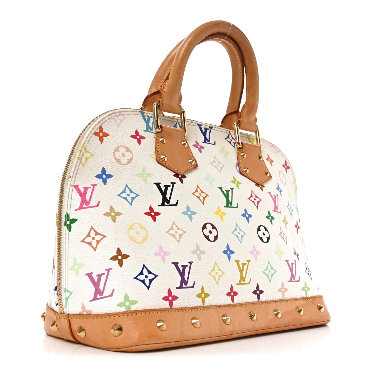 Monogram Multicolor Alma PM White