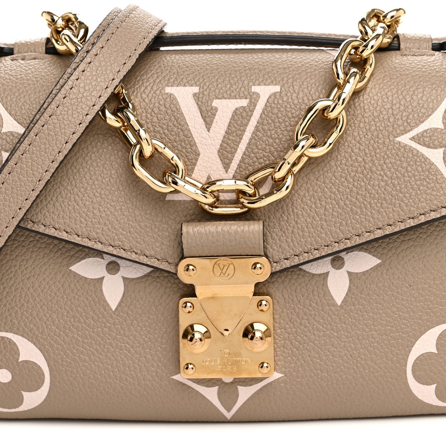 Empreinte Monogram Giant Pochette Metis East West Tourterelle Creme