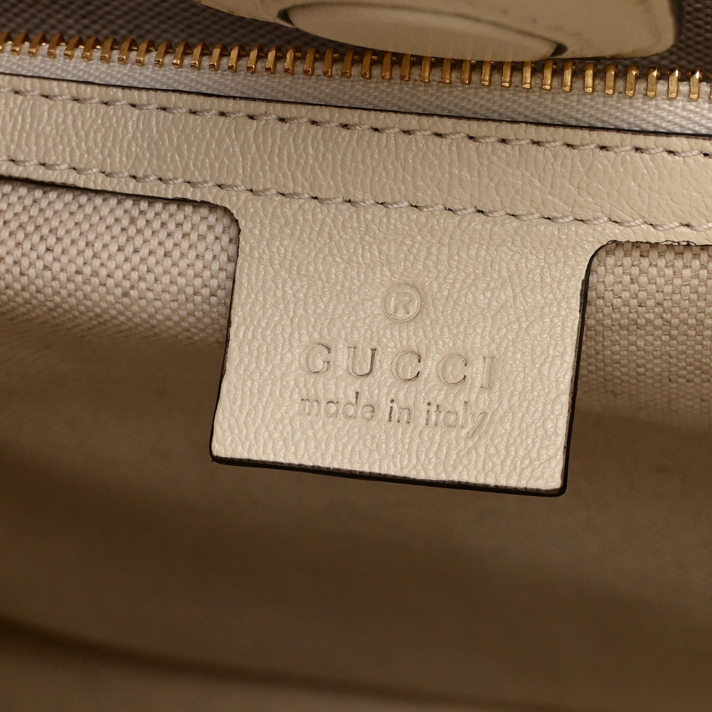 Monogram New Sakai Calfskin Lux Horsebit 1955 Tote Beige Ebony Mystic White