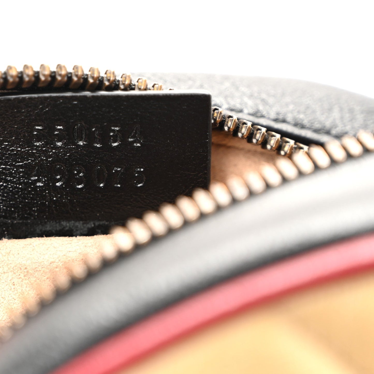 Azalea Calfskin Matelasse Diagonal Patchwork Mini Torchon GG Marmont Round Shoulder Bag Black Beige Romantic Cerise