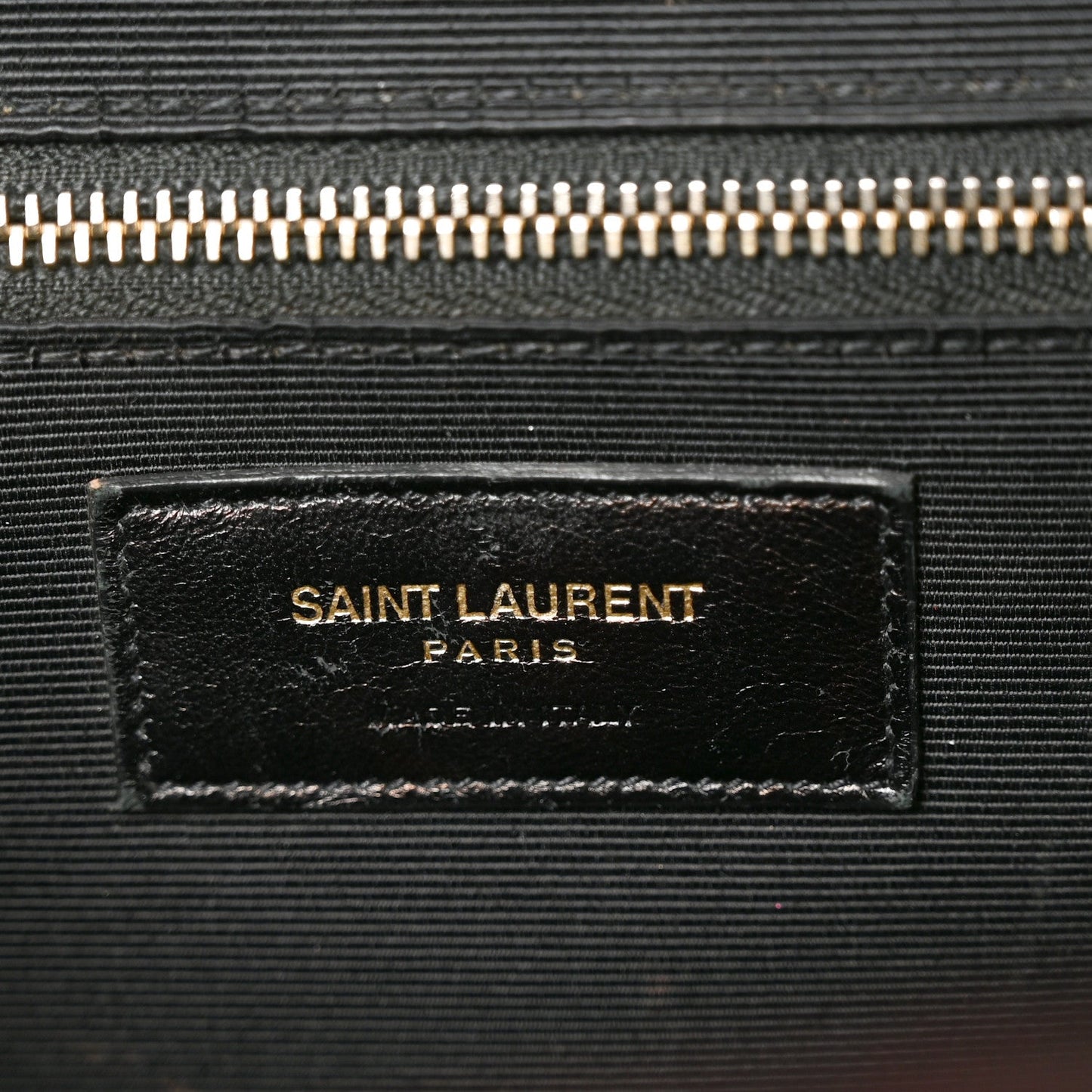 Grain De Poudre Matelasse Chevron Large Monogram Satchel Amaranto