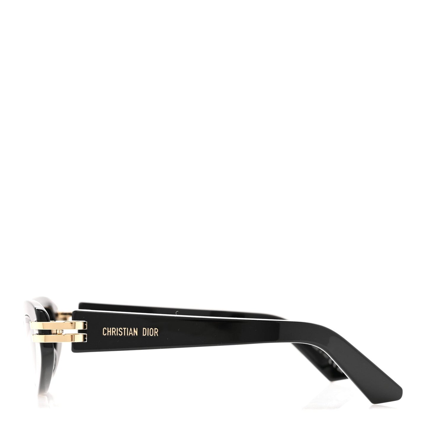Acetate CDior B1U Cat Eye Sunglasses Black