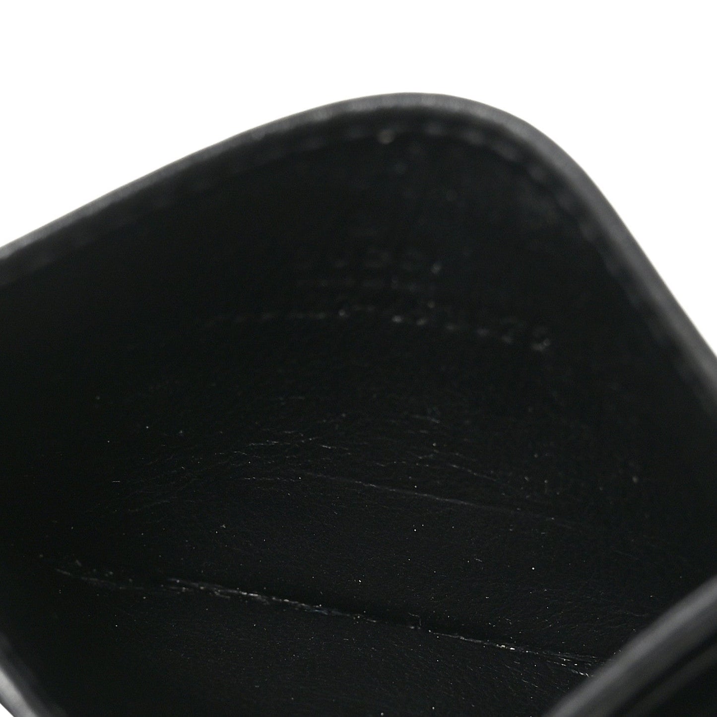 Calfskin Matelasse GG Marmont Card Holder Black