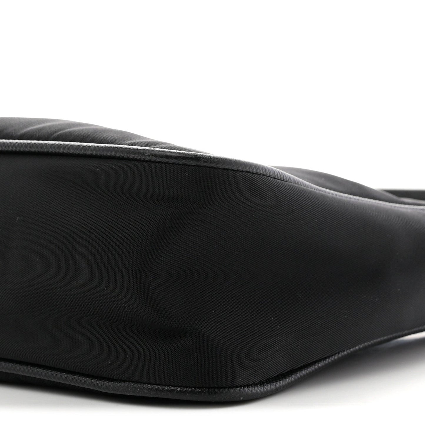 Tessuto Nylon Saffiano Mini Re-Edition 2005 Bag Black