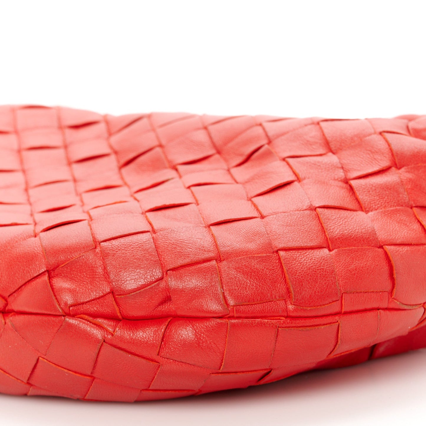 Nappa Intrecciato Mini Jodie Red
