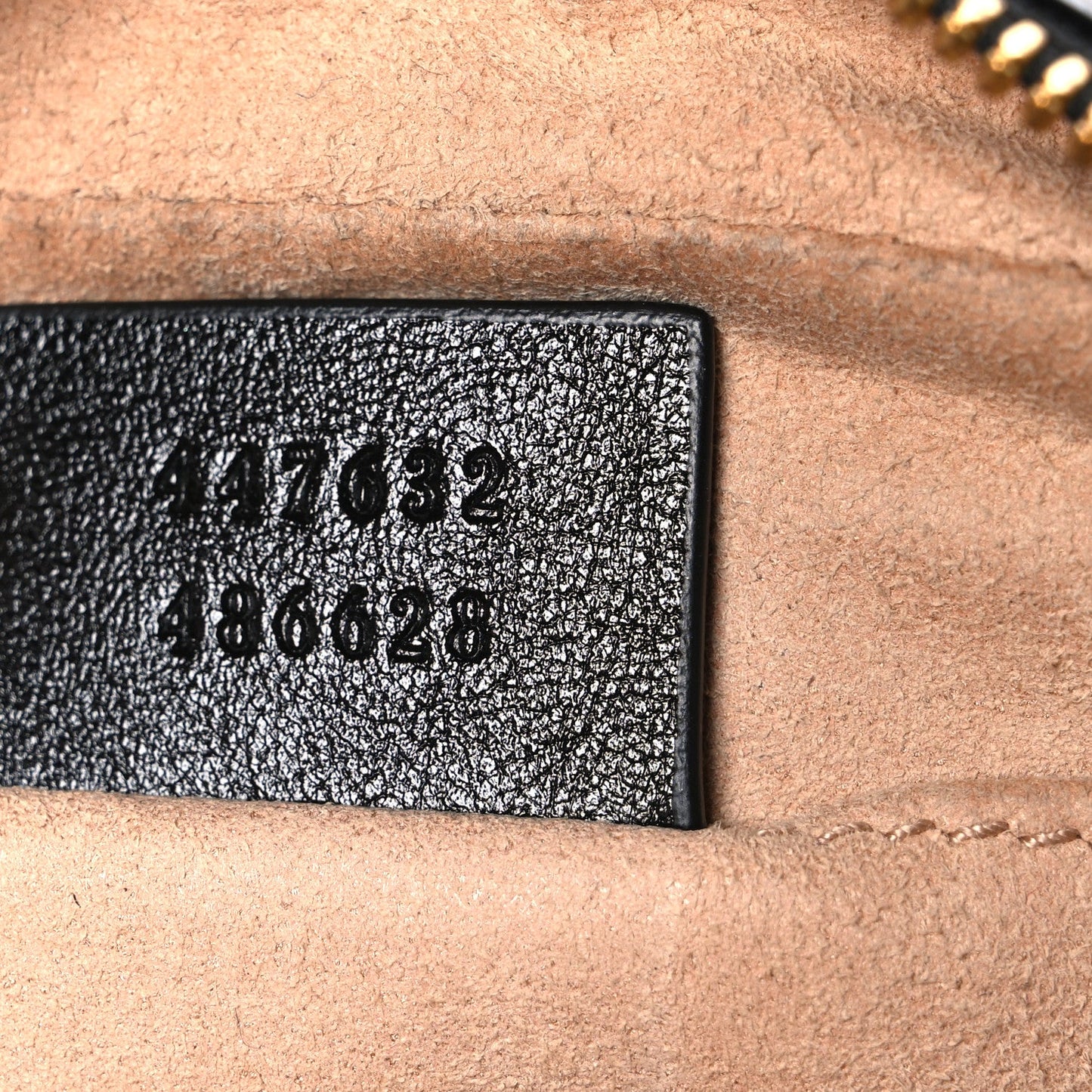 Monogram Matelasse Diagonal Small GG Marmont Chain Shoulder Bag Beige Black