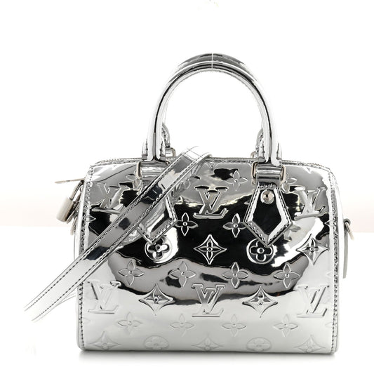 Monogram Miroir Speedy Bandouliere 20 Silver