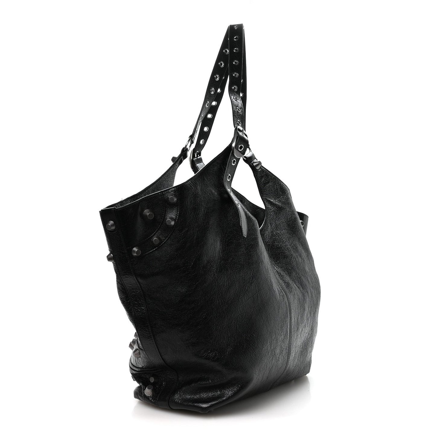Agneau Arena Large Le Cagole Carry All Bag Black