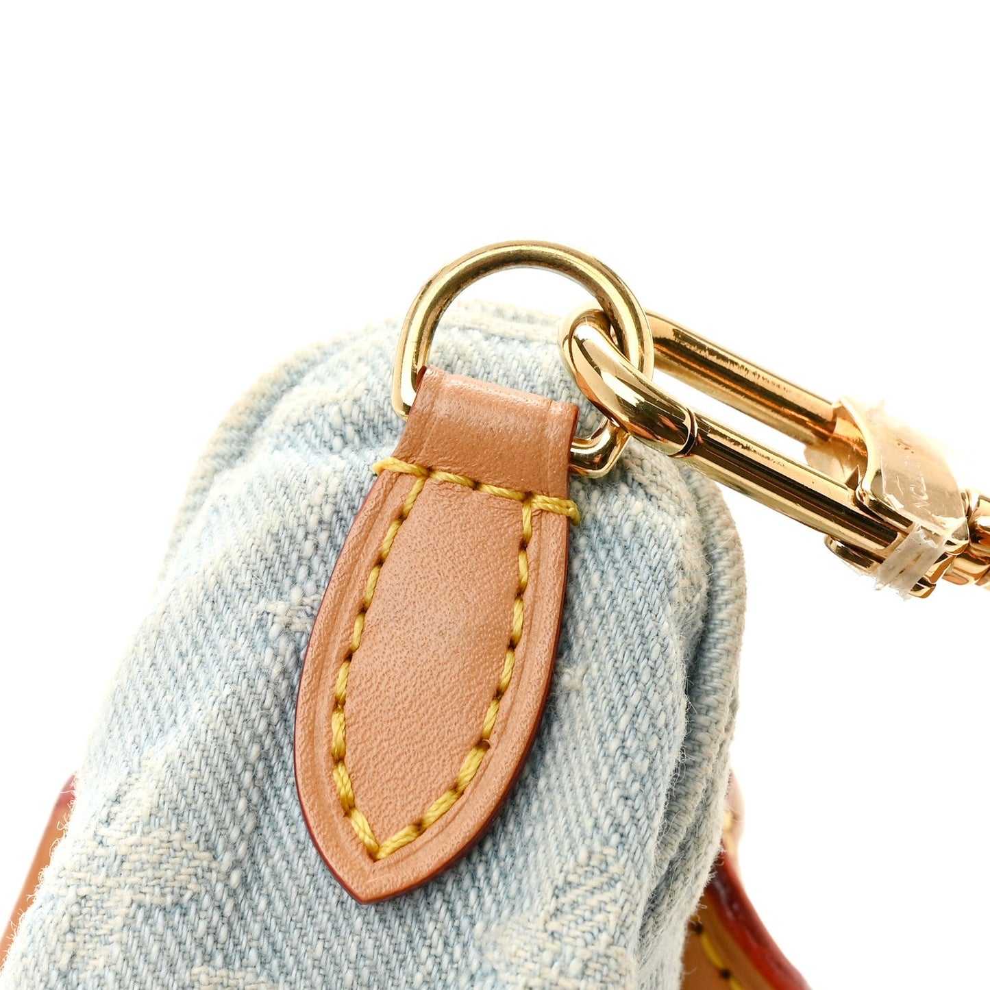 Monogram Denim Nano Speedy Sky Blue