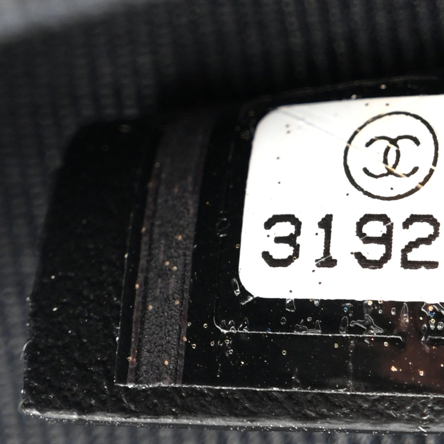 Lambskin Quilted Mini Lacquered Chain Clutch Black