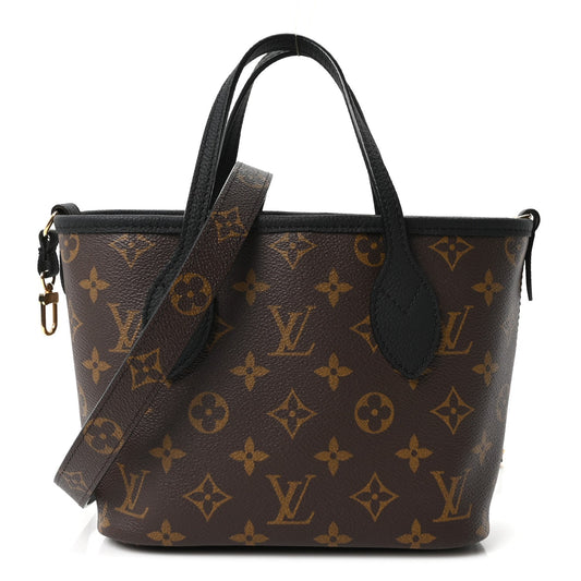 Monogram Neverfull Inside Out Bandouliere BB Black