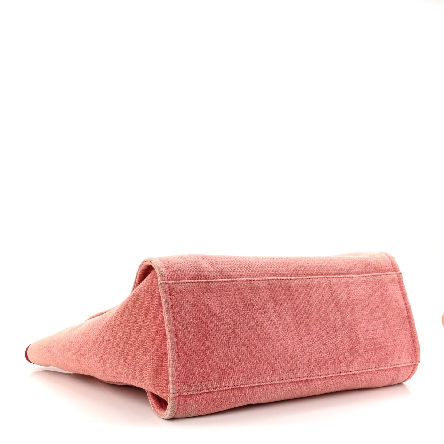 Canvas Medium Deauville Tote Red