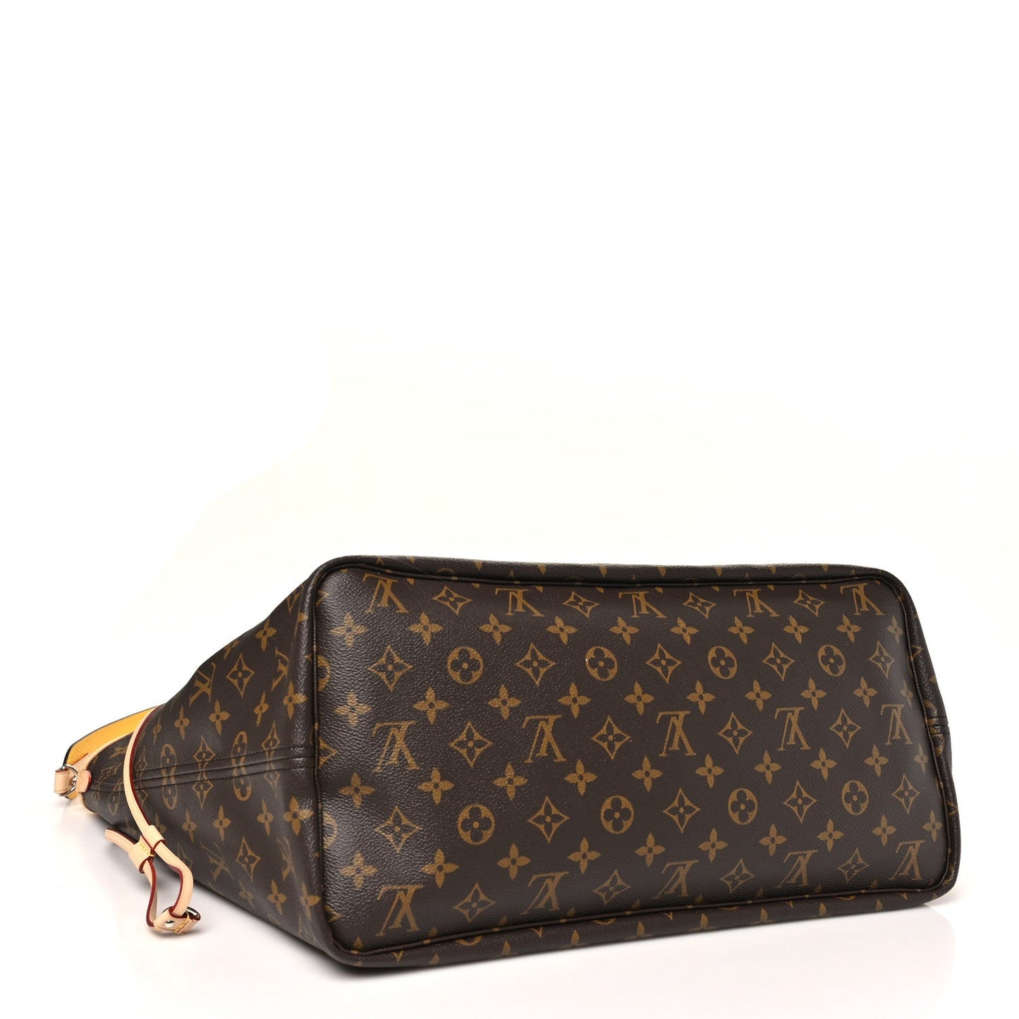 Monogram Stamped Inside Out NYC Neverfull Bandouliere GM Yellow