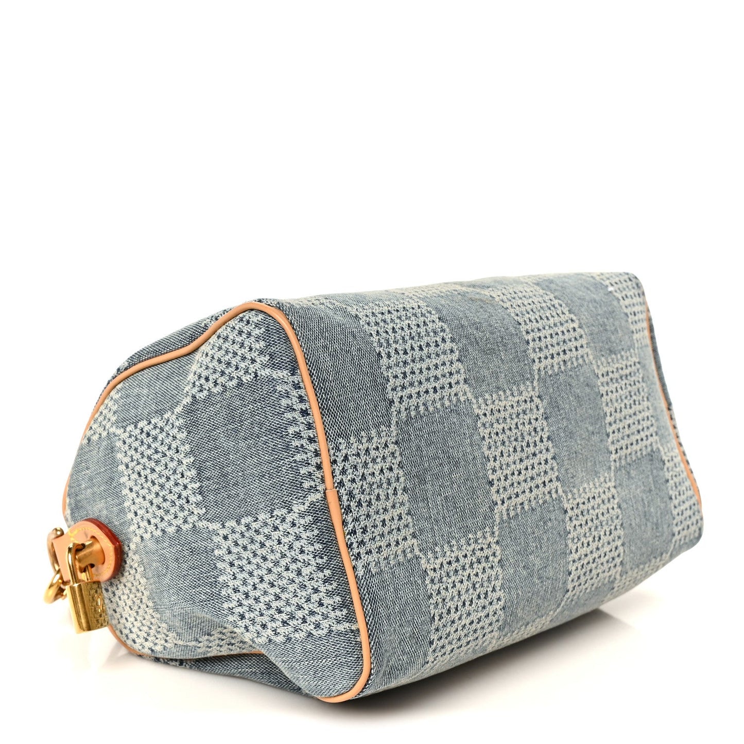 Damier Denim 3D Speedy Bandouliere 25 Bleu