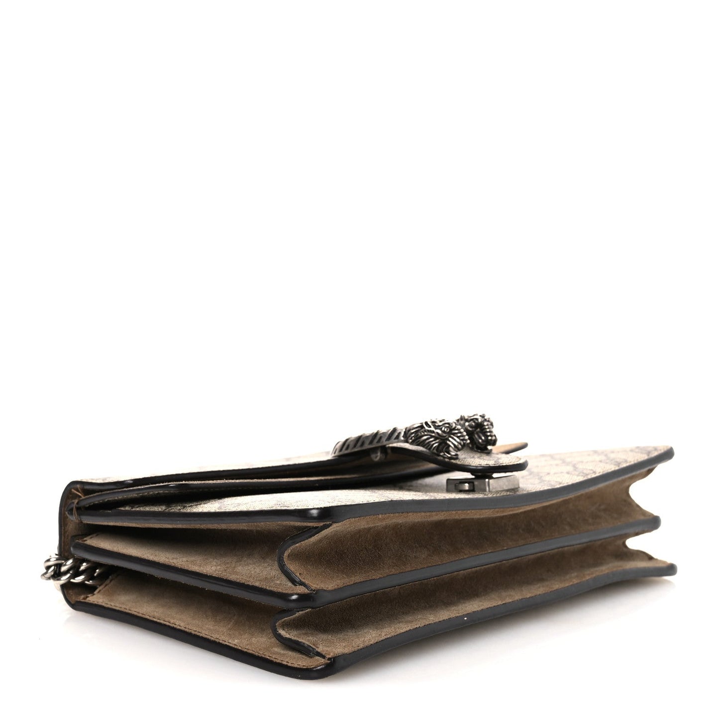 GG Supreme Monogram Small Dionysus Shoulder Bag Taupe Taupe