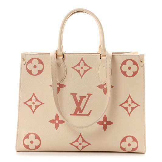 Empreinte Monogram Giant Onthego MM Creme Rose Trianon