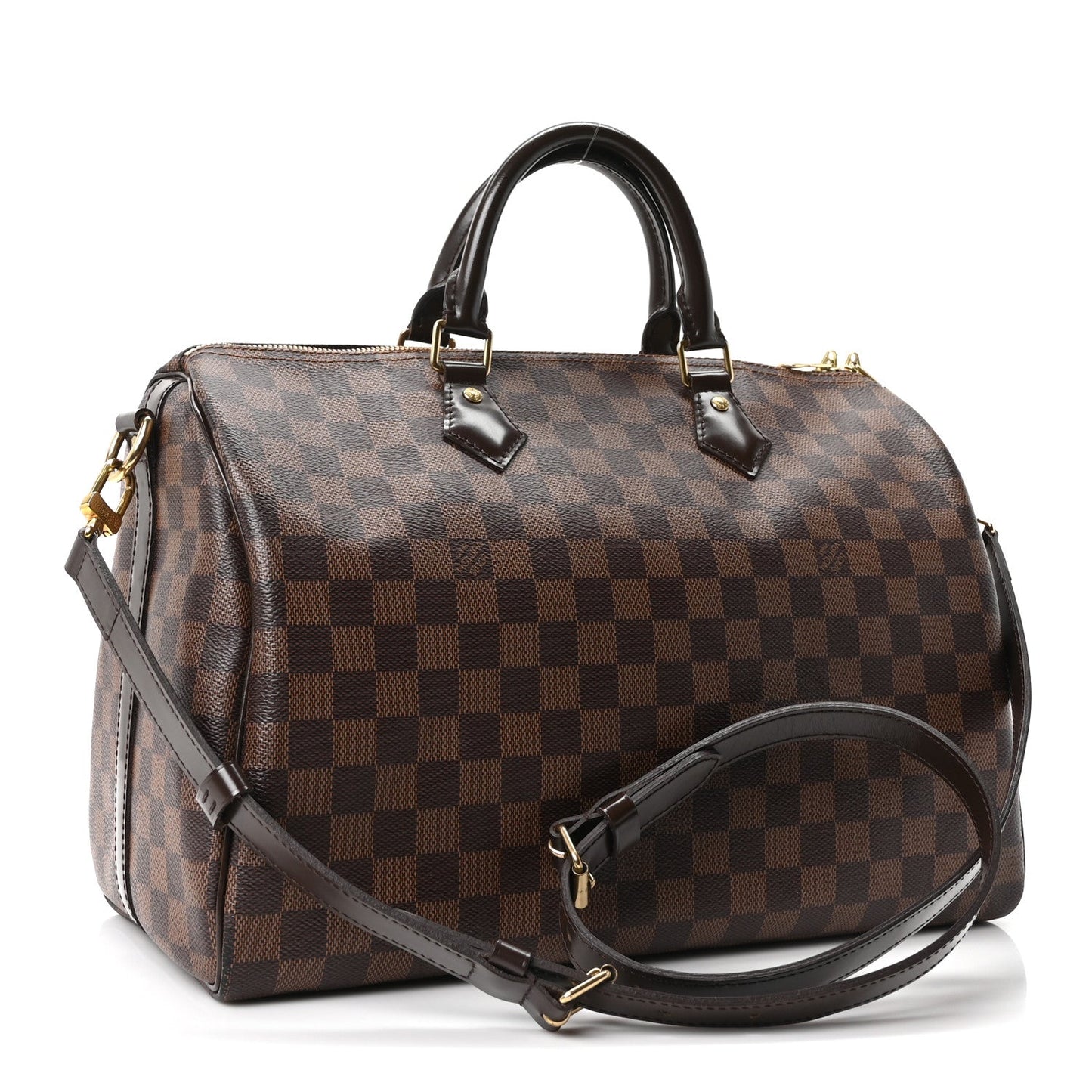Damier Ebene Speedy Bandouliere 35