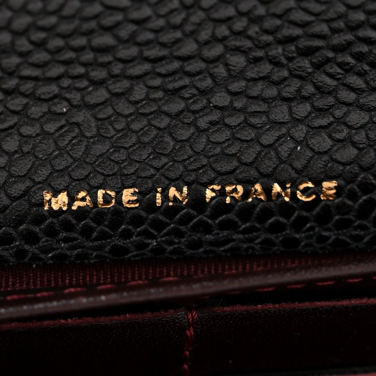 Caviar Quilted Large Gusset Flap Wallet Black