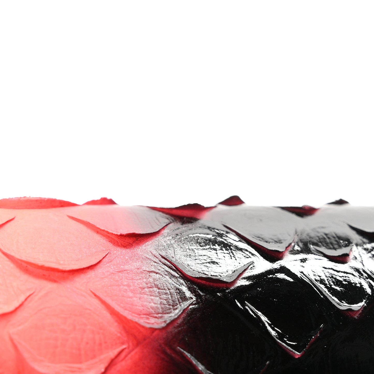 Snakeskin Wallet On Chain WOC Black Red