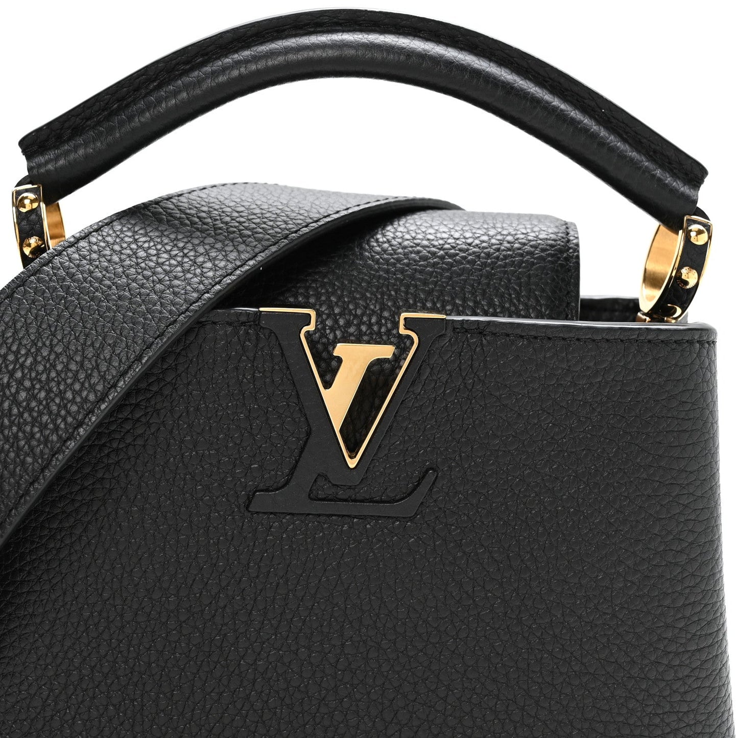 Taurillon Mini Capucines Black