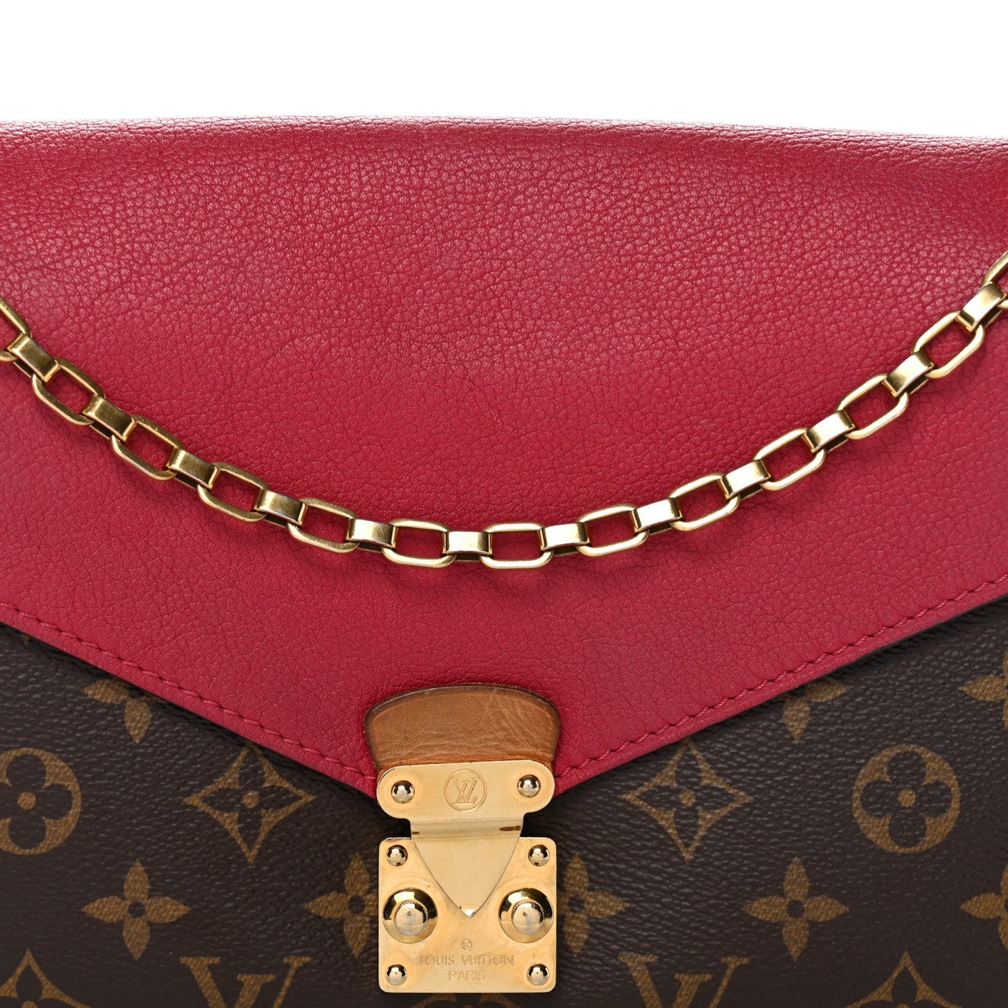 Monogram Pallas Chain Poppy