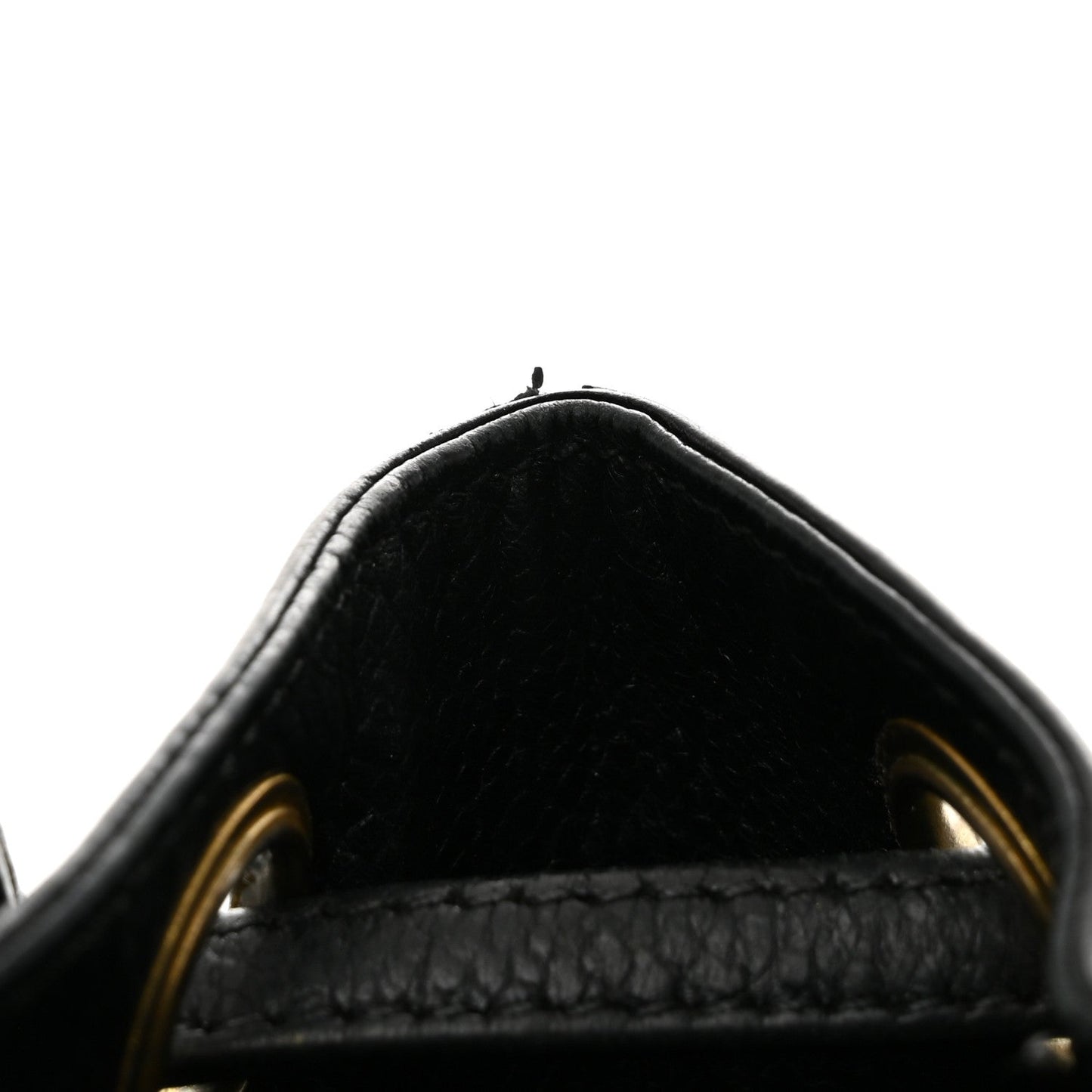 Caviar CC Drawstring Shoulder Bag Black