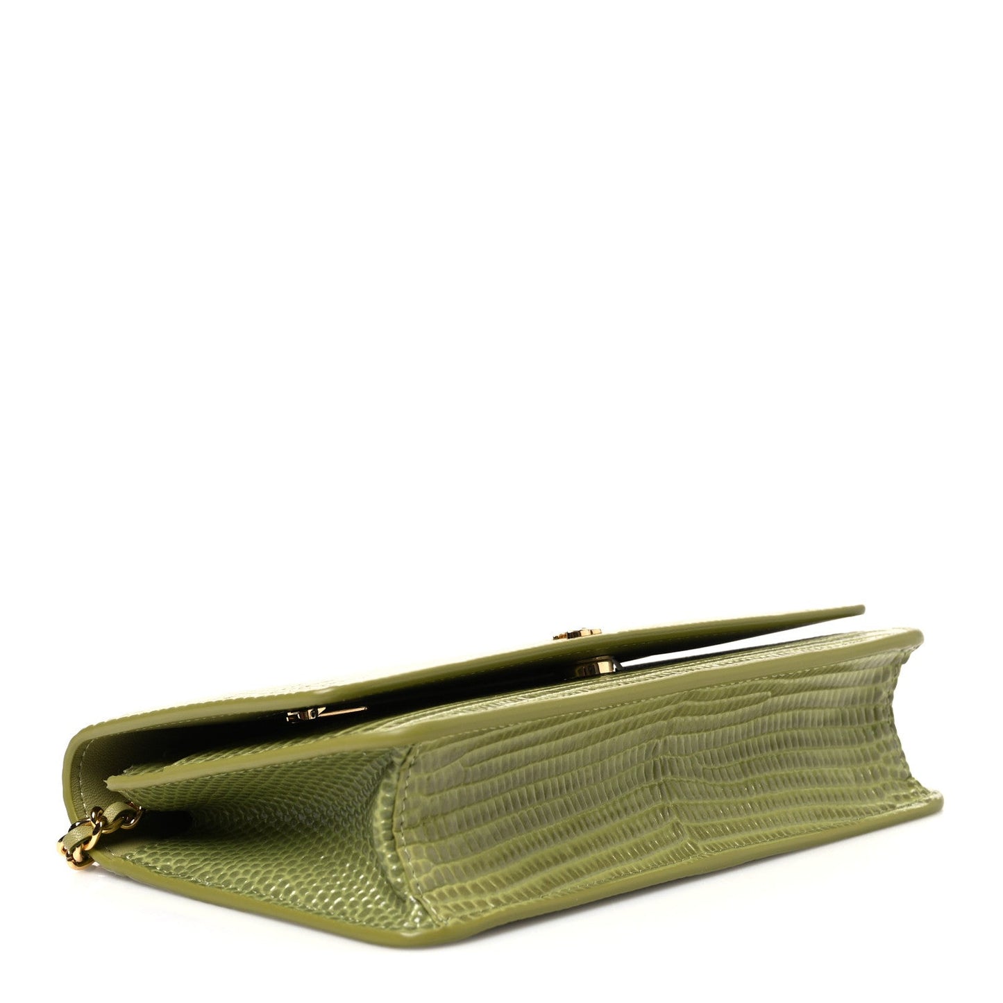 Shiny Lizard Wallet on Chain WOC Green