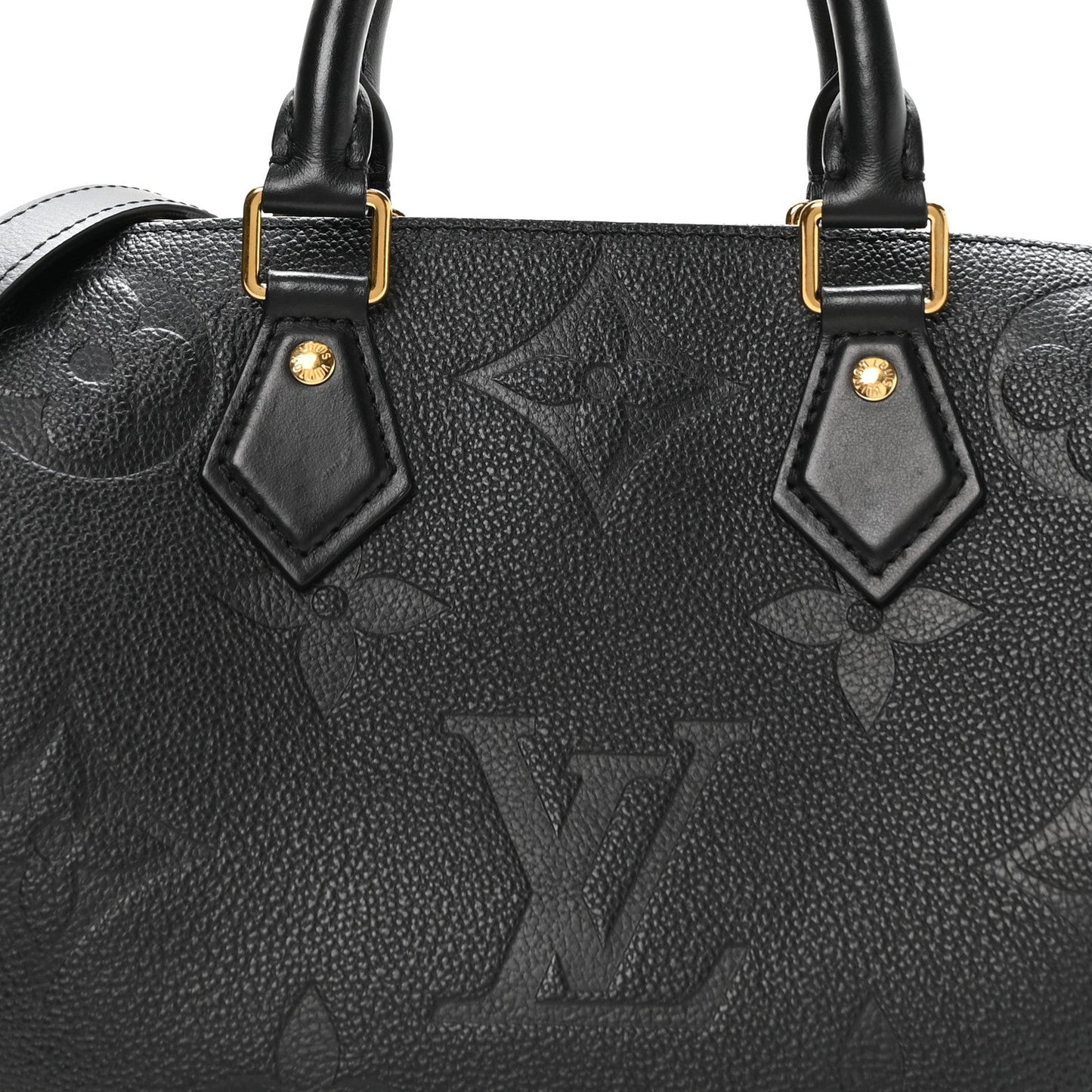 Empreinte Monogram Giant Speedy Bandouliere 25 Black
