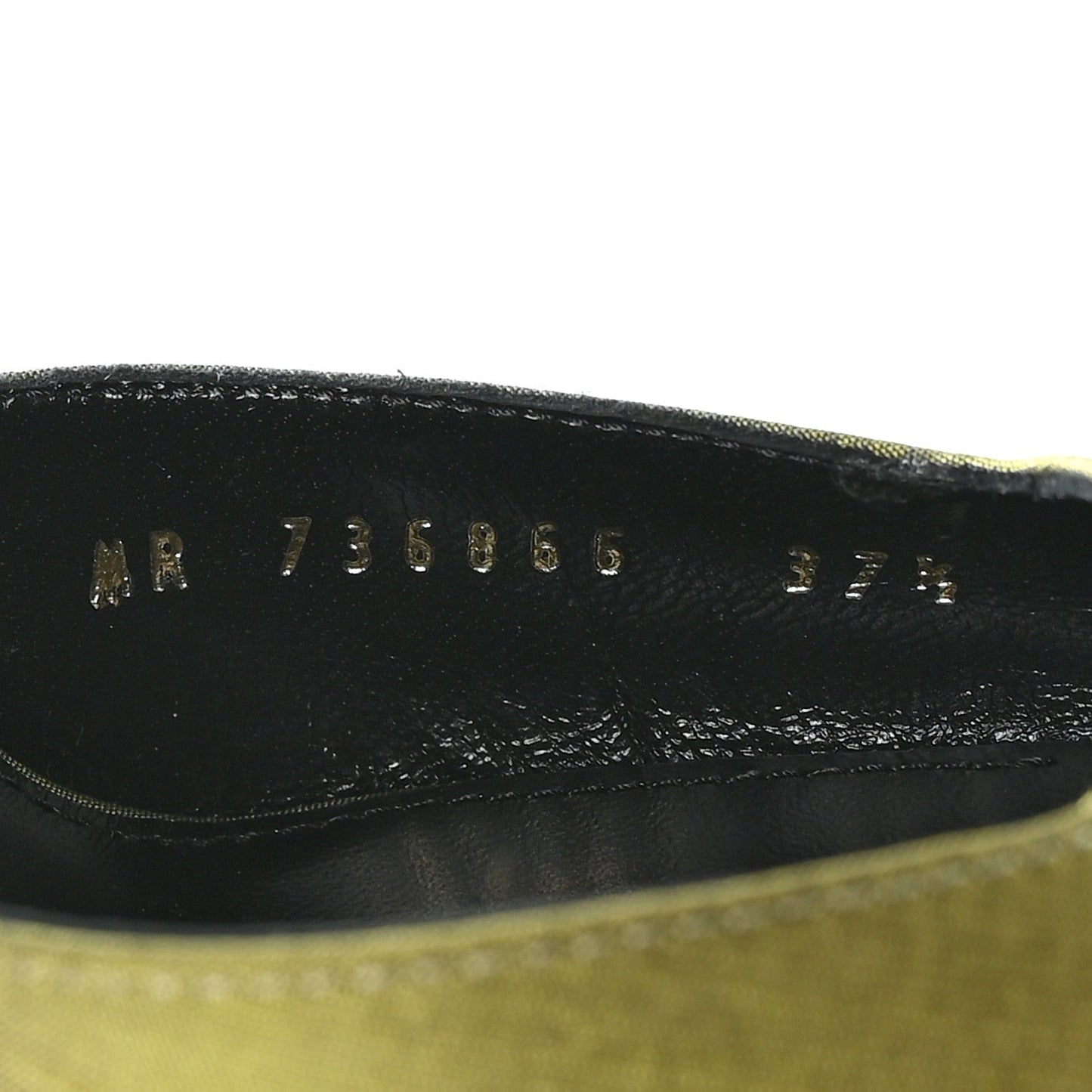 Crepe De Chine Blade 105 Slingback Pumps 37.5 Lime