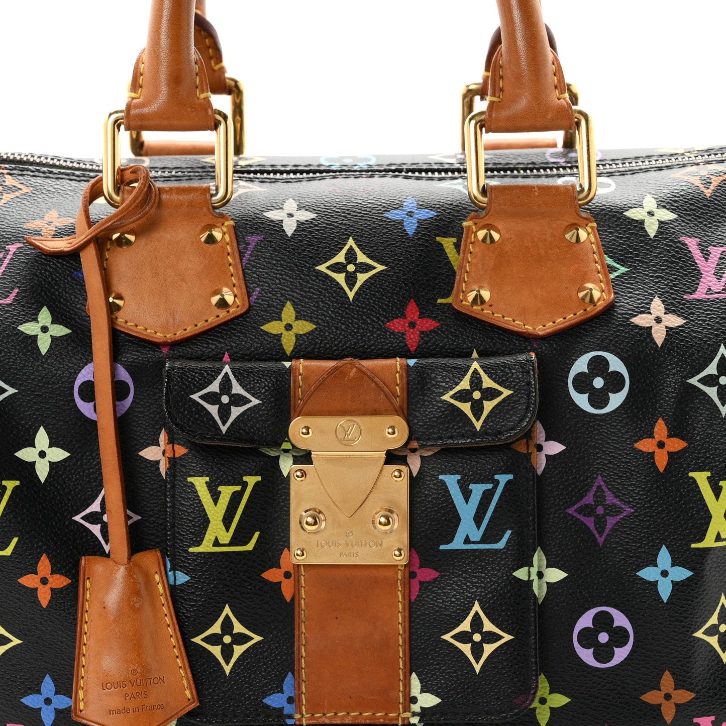 Monogram Multicolor Speedy 30 Black