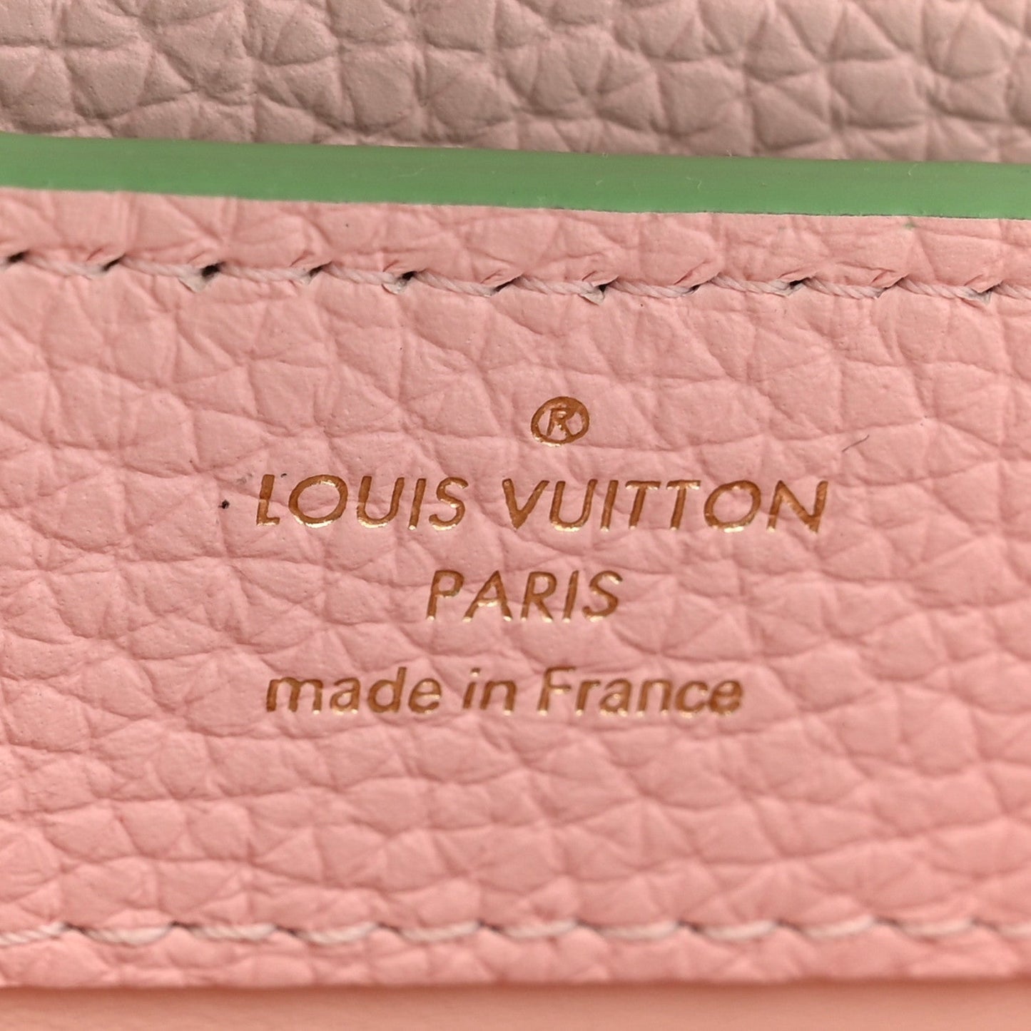 Taurillon Mini Capucines Vert Pomme