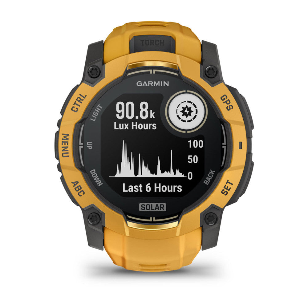 Garmin 010-02935-02 Instinct® 3 – 50 mm, Solar Quartz Men's Watch Limited Ed.