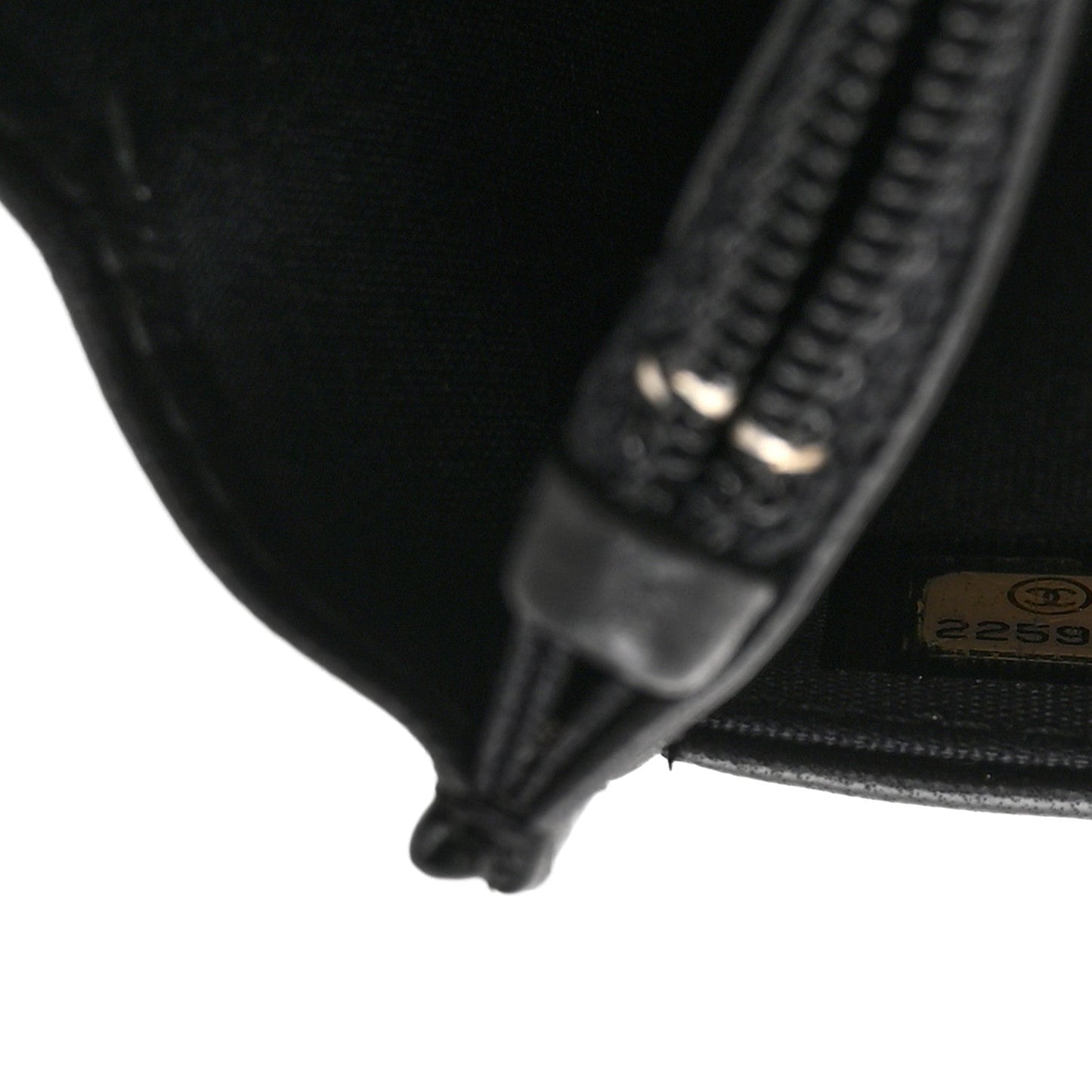 Printed Lambskin Airlines Wallet On Chain WOC White Blue Black