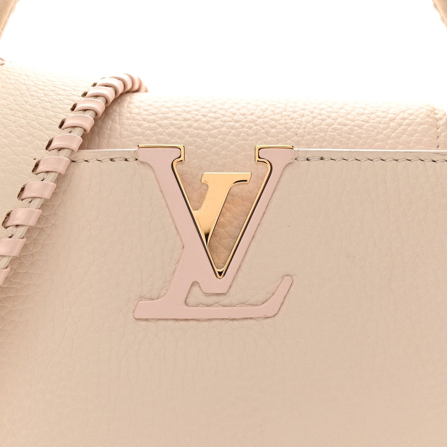 Taurillon Capucines BB Cream Beige Pearly Pink