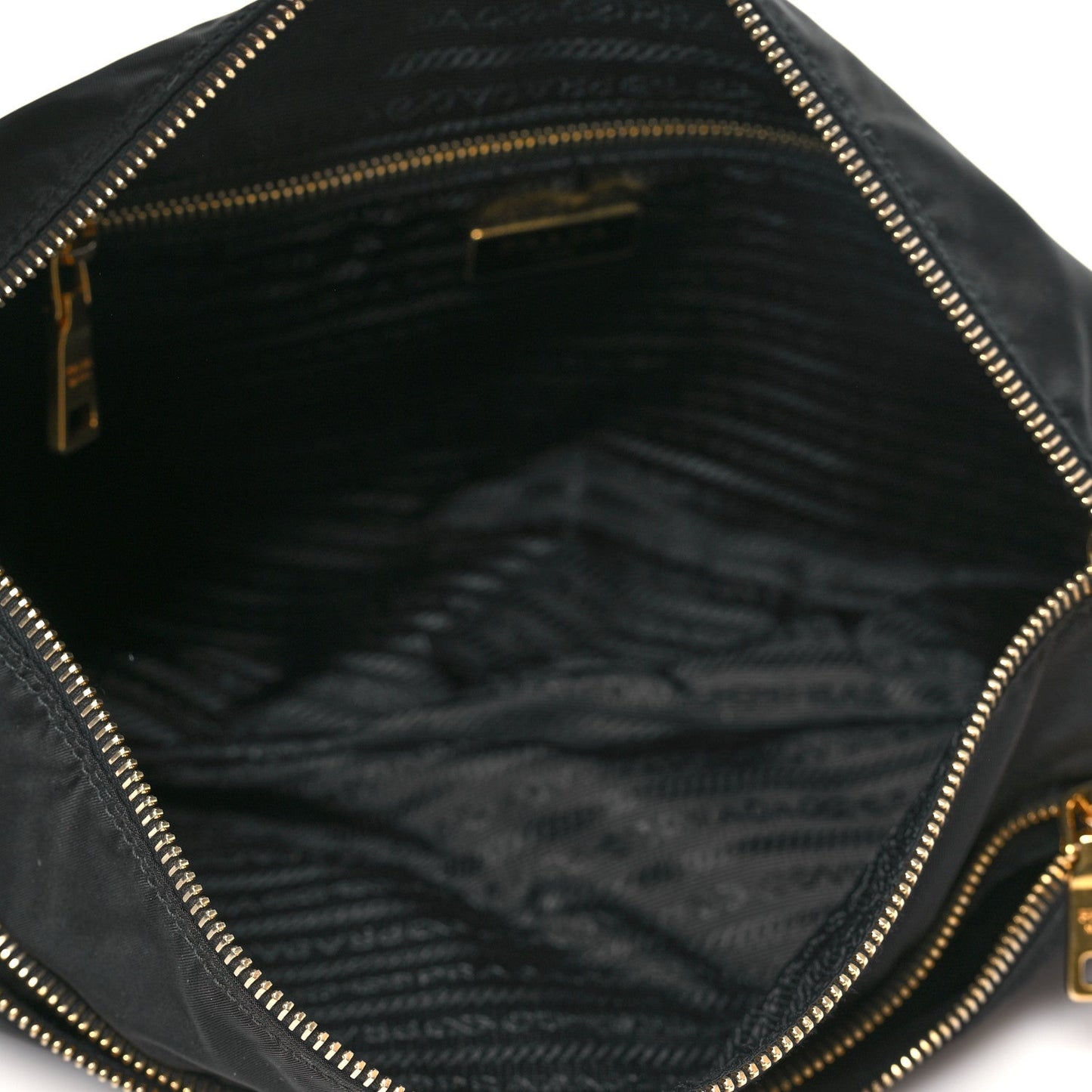 Nylon Vela Colour Messenger Bag Black
