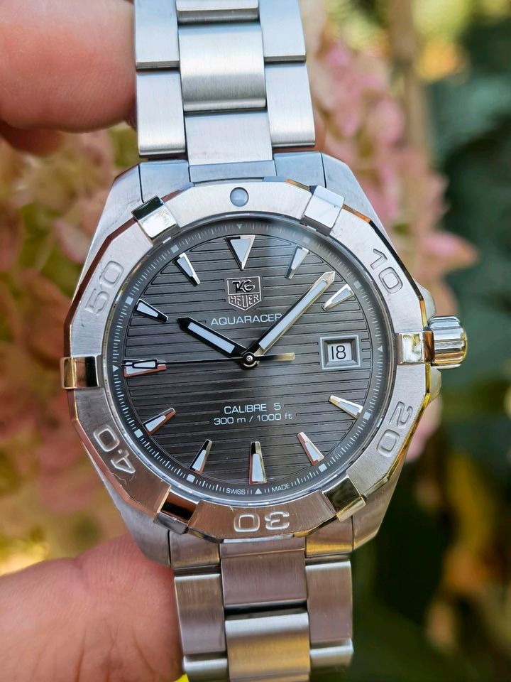 Tag Heuer Aquaracer Anthracite Dial Watch for Men - WAY2113.BA0928