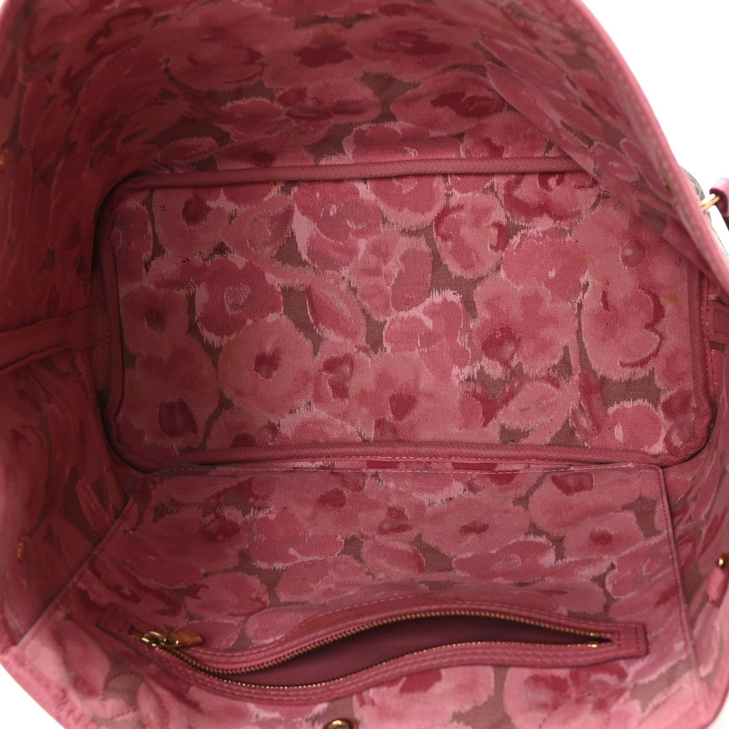 Monogram Articles de Voyage Ikat Neverfull MM Rose Velours