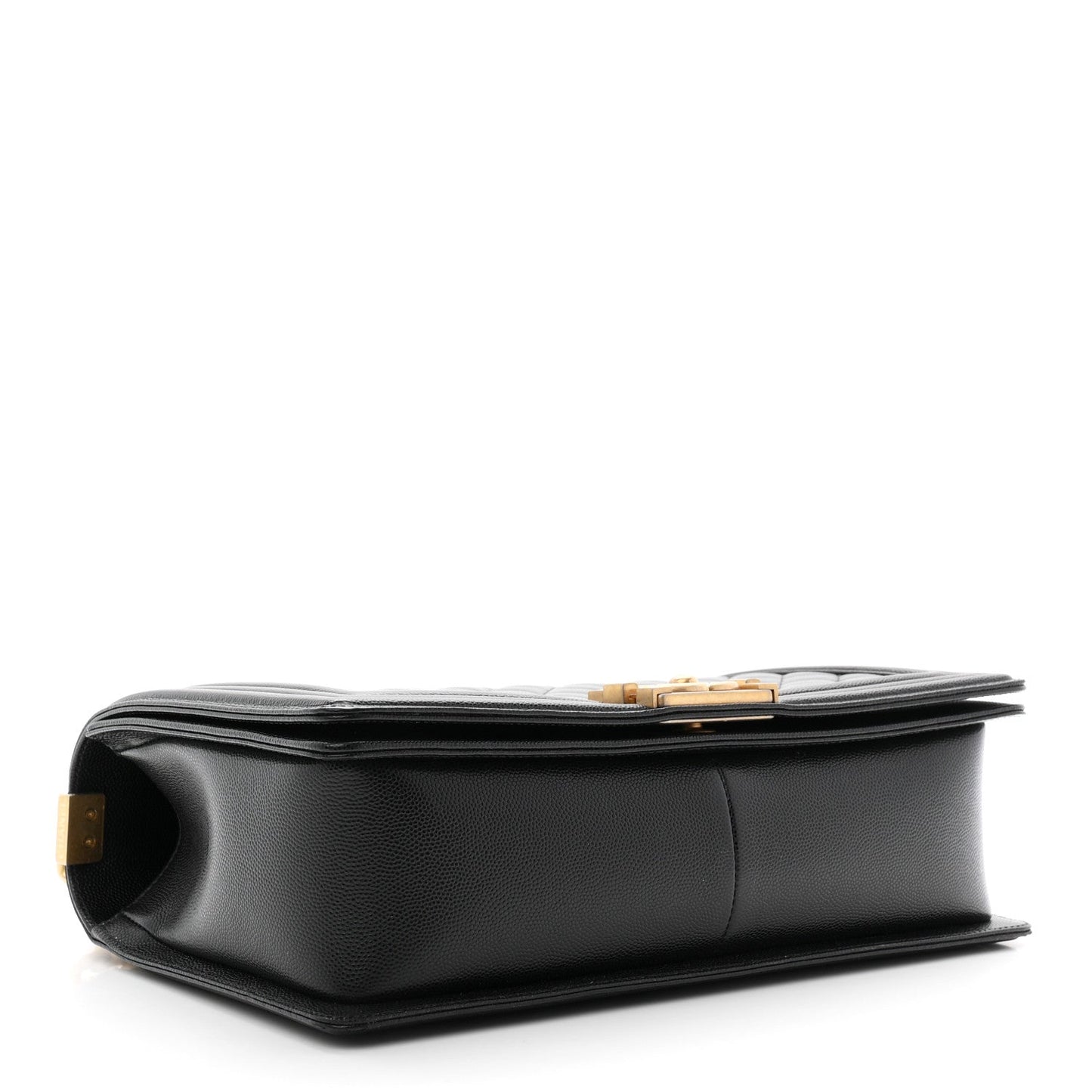 Caviar Quilted New Medium Boy Flap Black