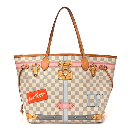 Damier Azur Summer Trunks Neo Neverfull MM