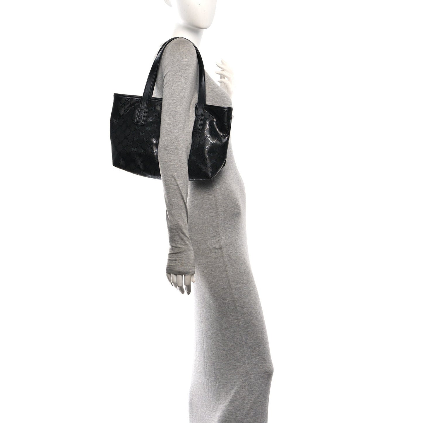 Imprime Monogram Small Joy Tote Black
