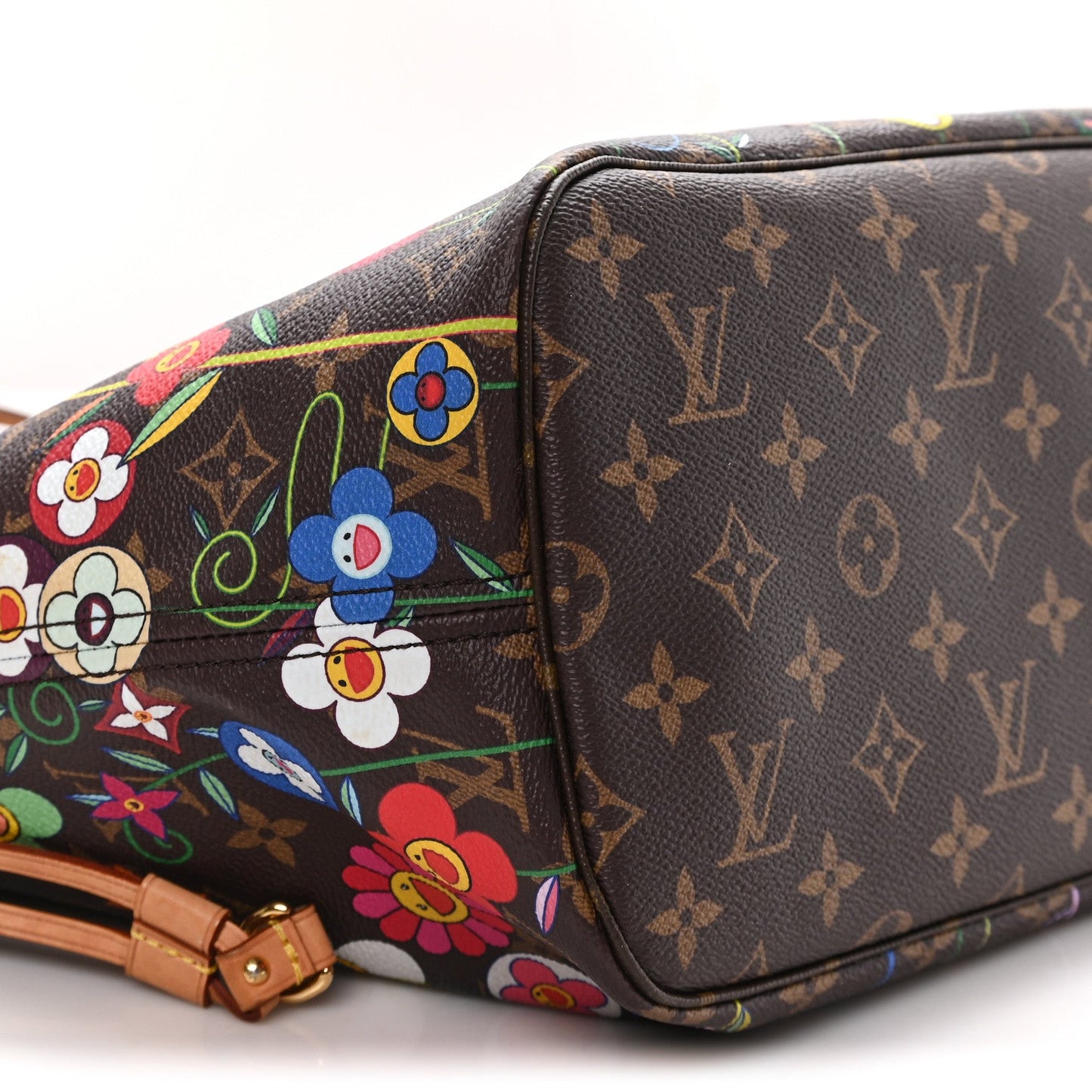 LV X TM Monogram Flowers Neverfull MM
