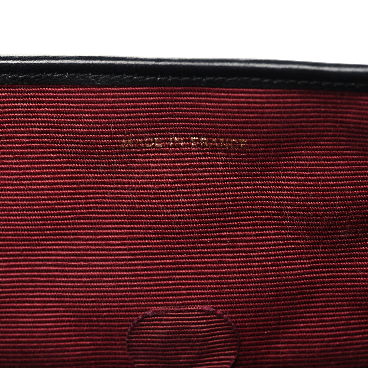Jersey Quilted Mini Square Flap Black