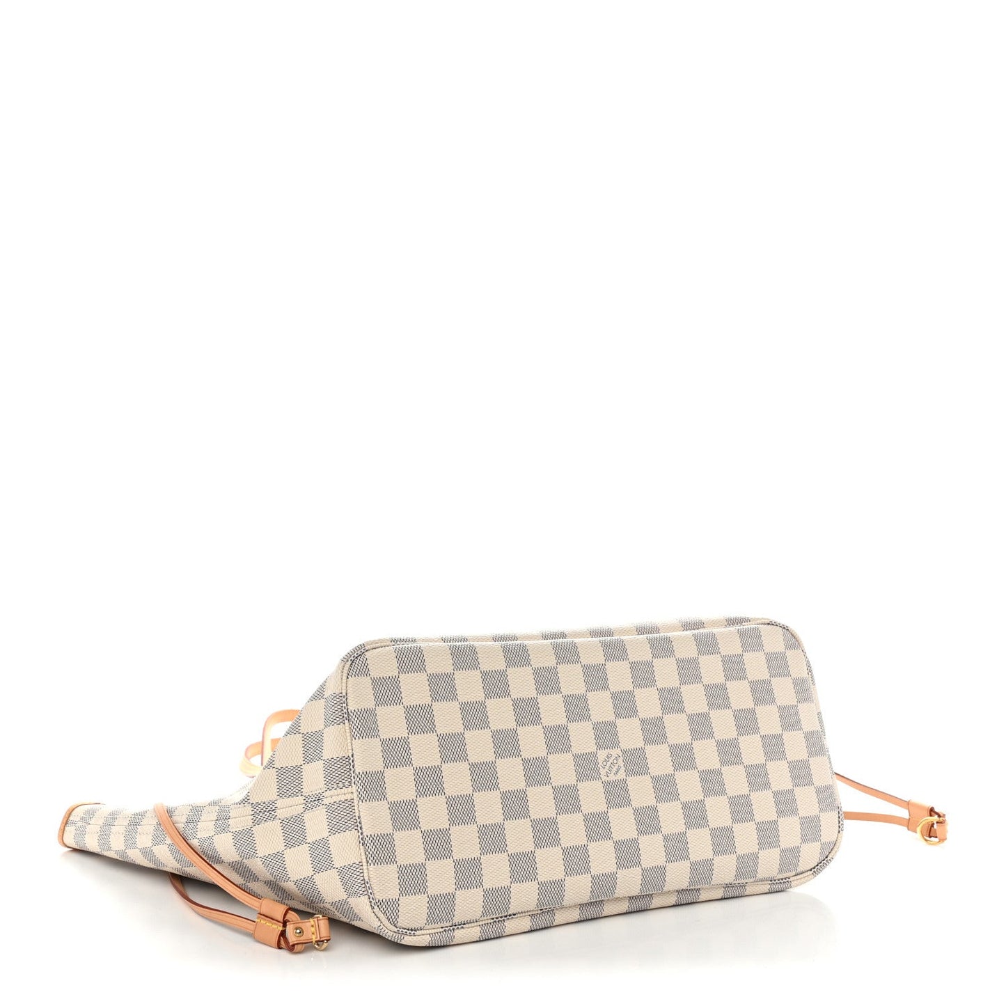 Damier Azur Neo Neverfull MM Rose Ballerine