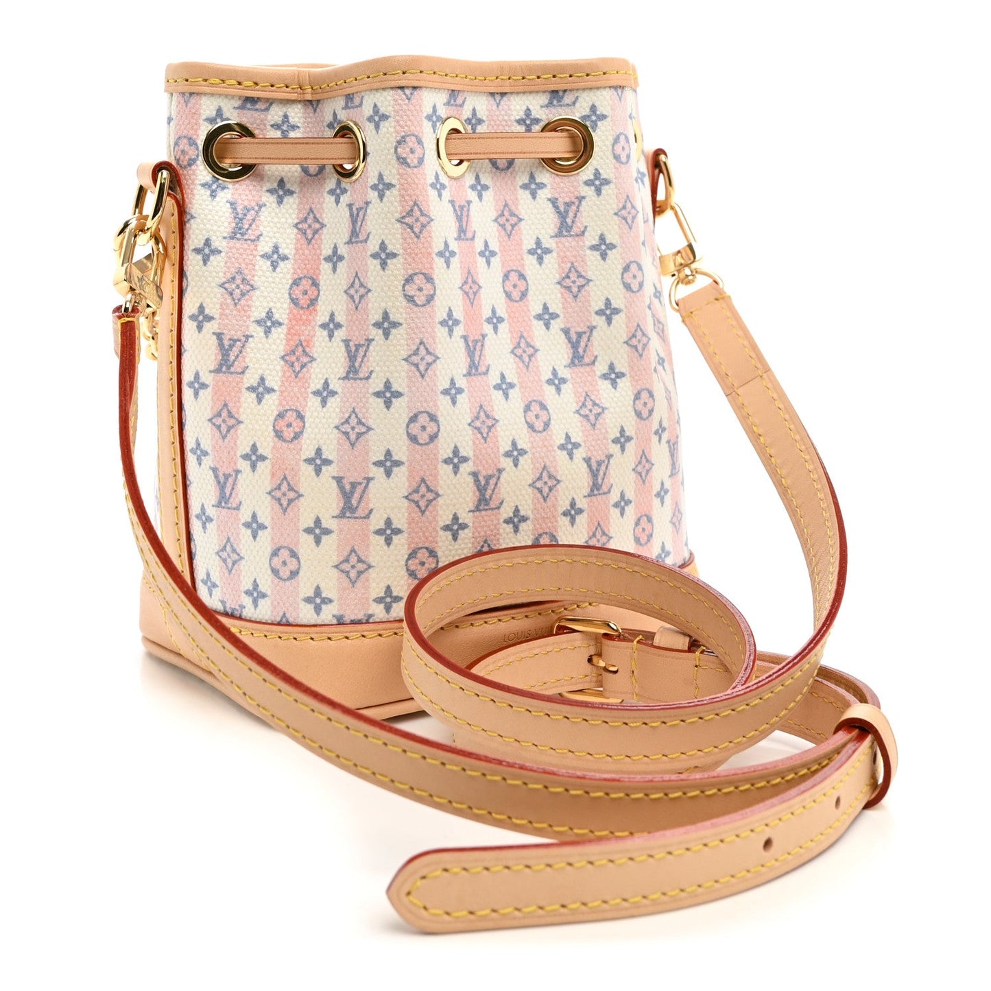 Minigram LV Stamp Nano Noe Blue