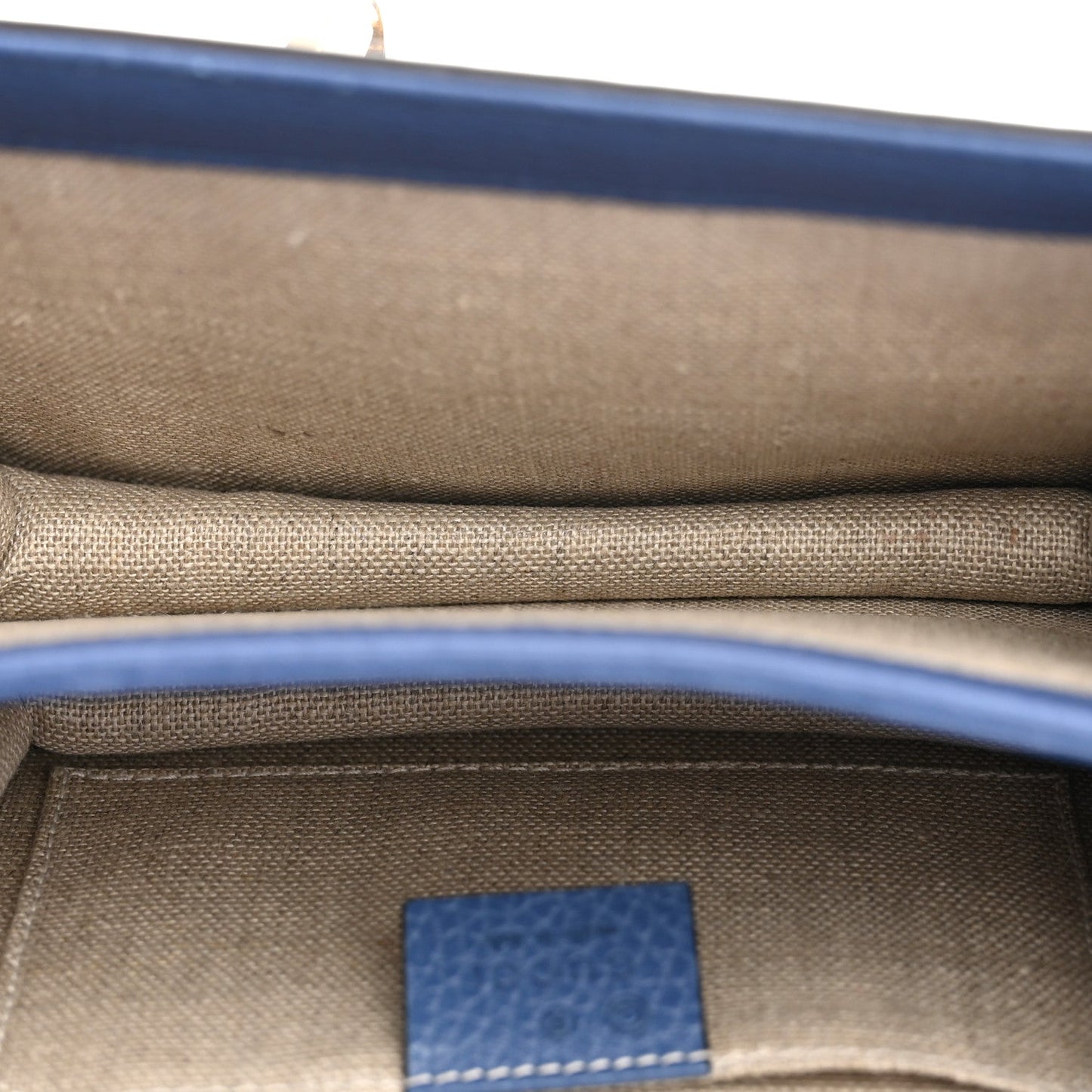 Dollar Calfskin Small Interlocking G Shoulder Bag Caspian