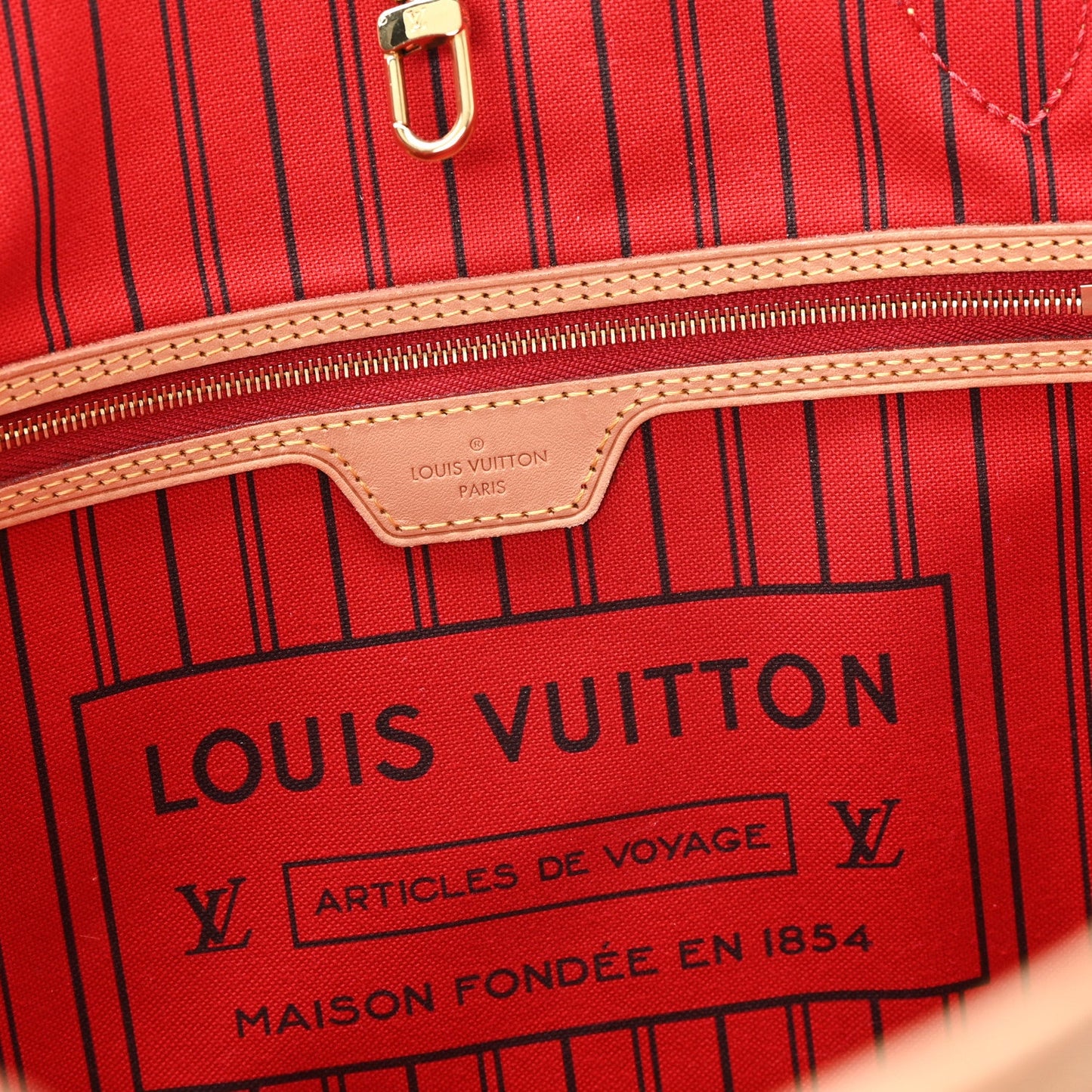 Monogram Neo Neverfull MM Cherry