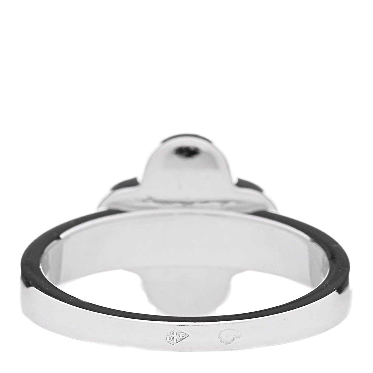18K White Gold Diamond Pure Alhambra Ring  51 5.75