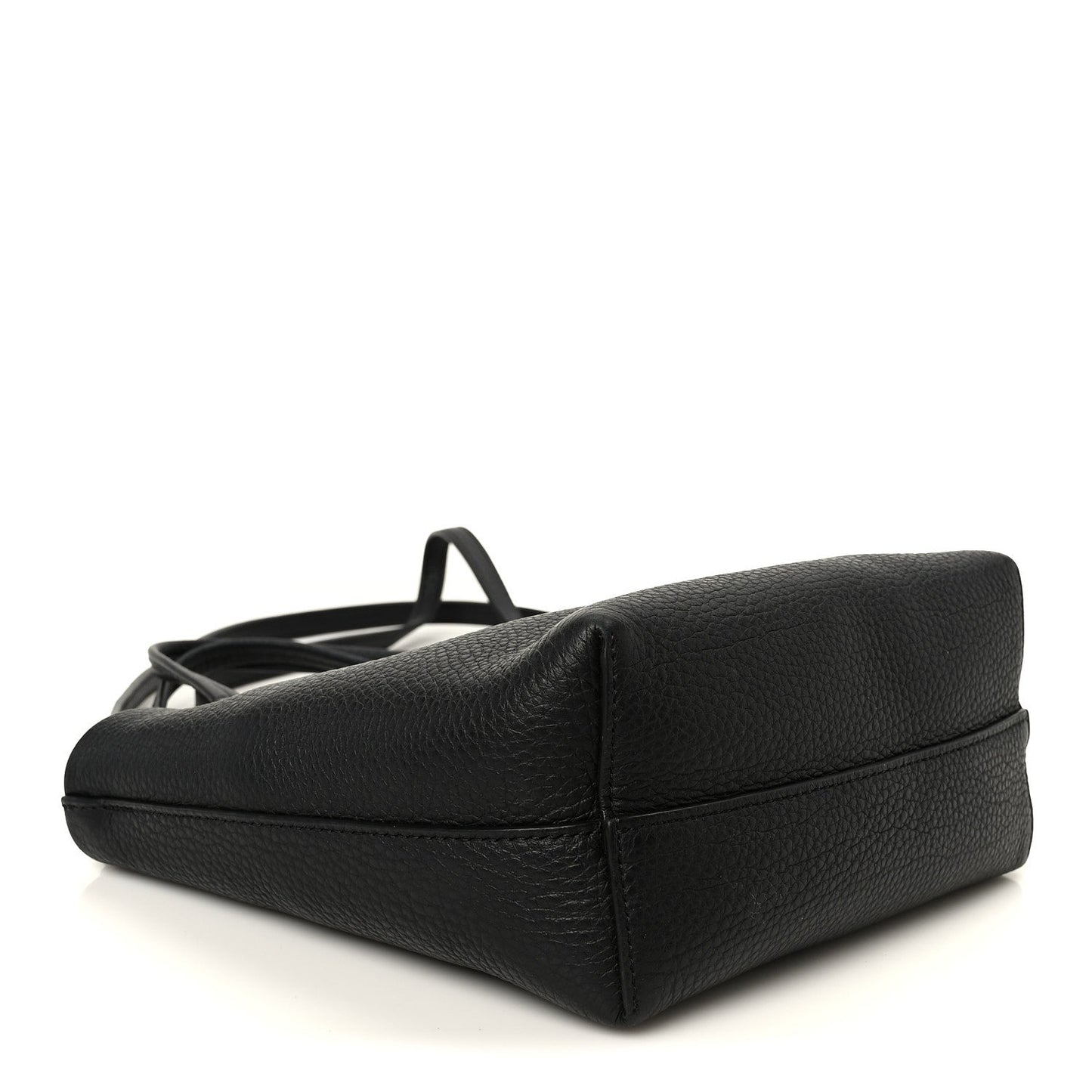 Grained Calfskin Small Park Tote Black