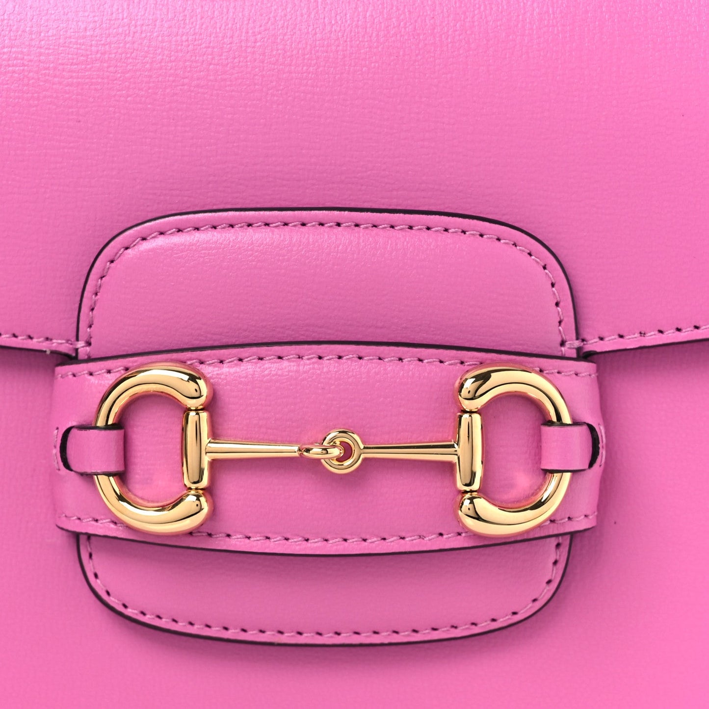Azalea Calfskin Horsebit 1955 Shoulder Bag Libre Pink