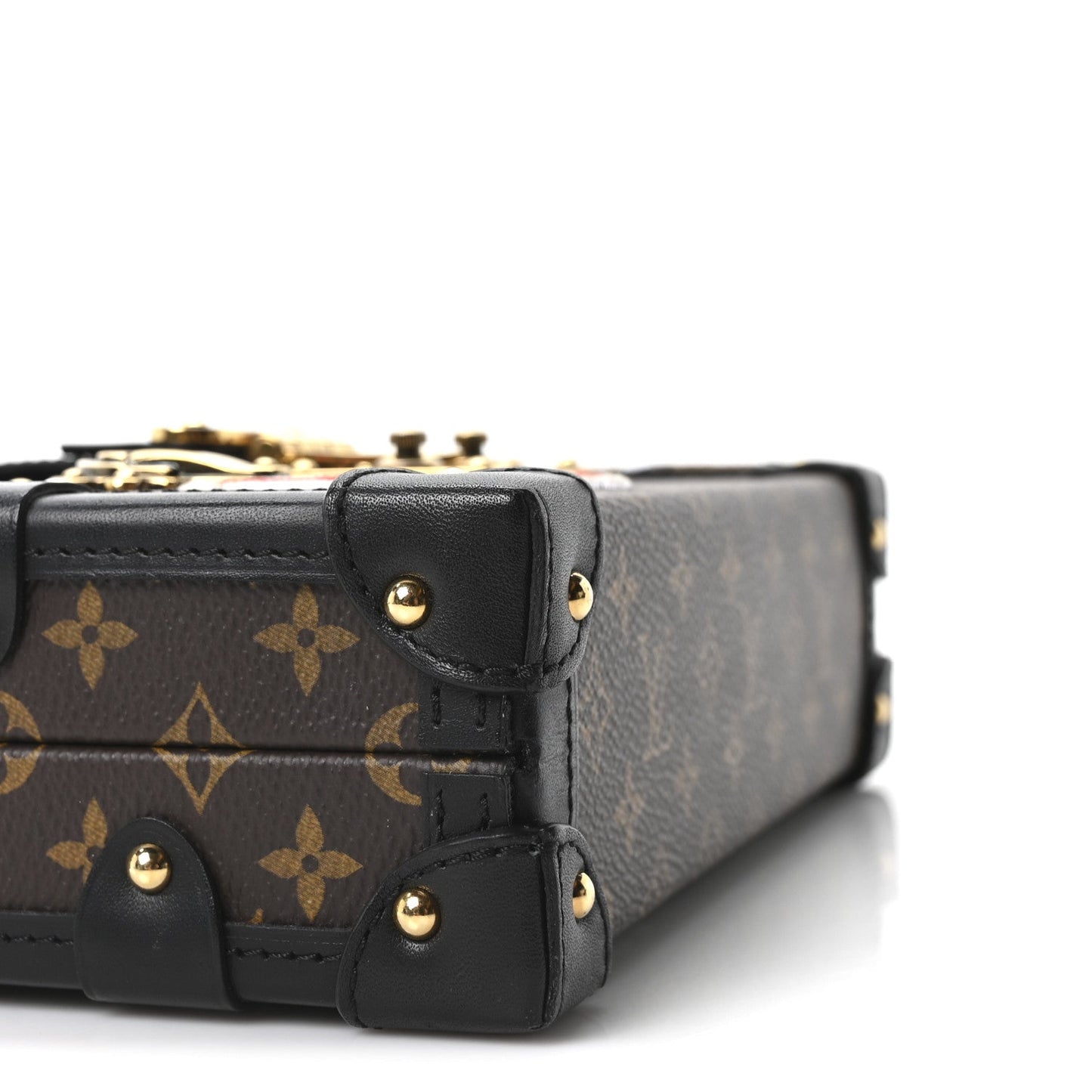 Monogram Patches Petite Malle Black